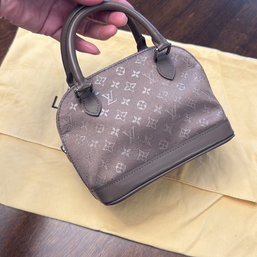 Louis Vuitton Limited Edtion Satin Mini Alma
